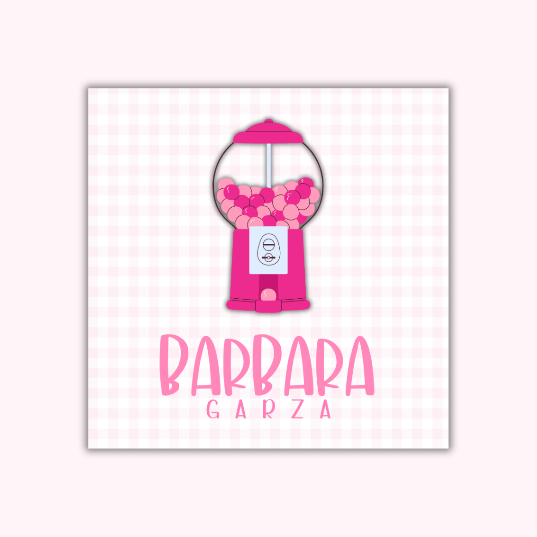 Gift Tags Β· 3D figure β Girls Edition (Set of 24)