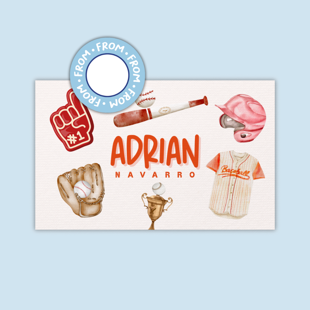 Gift Tags Β· Rectangle with Textured β Boys Edition (Set of 24)