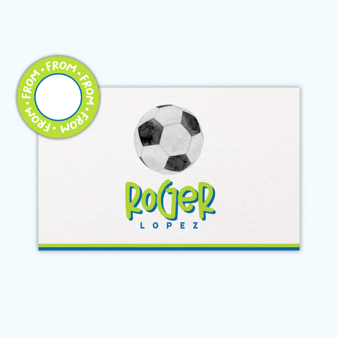 Gift Tags Β· Rectangle with Textured β Boys Edition (Set of 24)