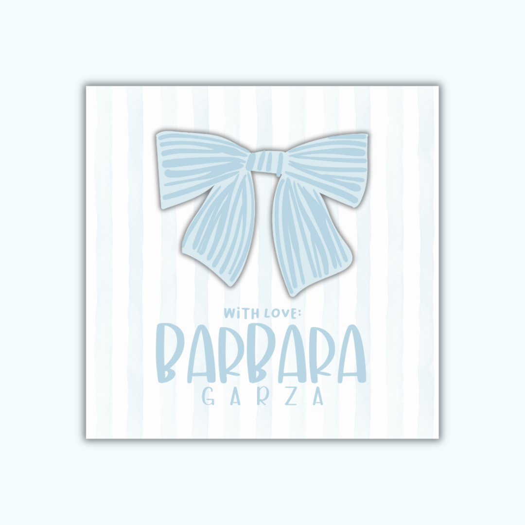 Gift Tags Β· 3D figure β Girls Edition (Set of 24)