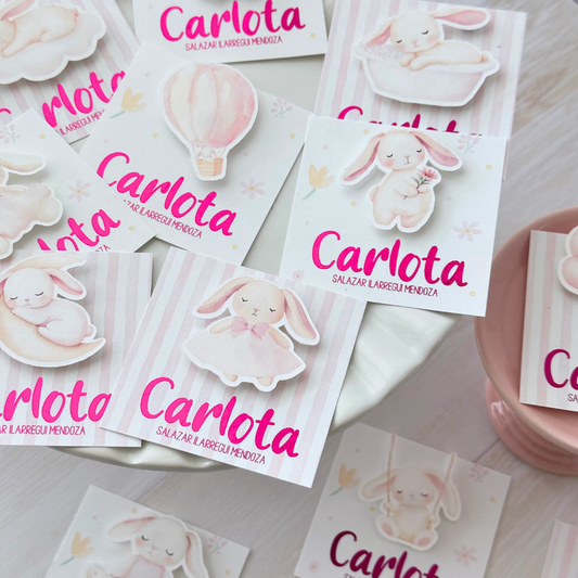 Gift Tags · 3D figure  — Girls Edition (Set of 24)