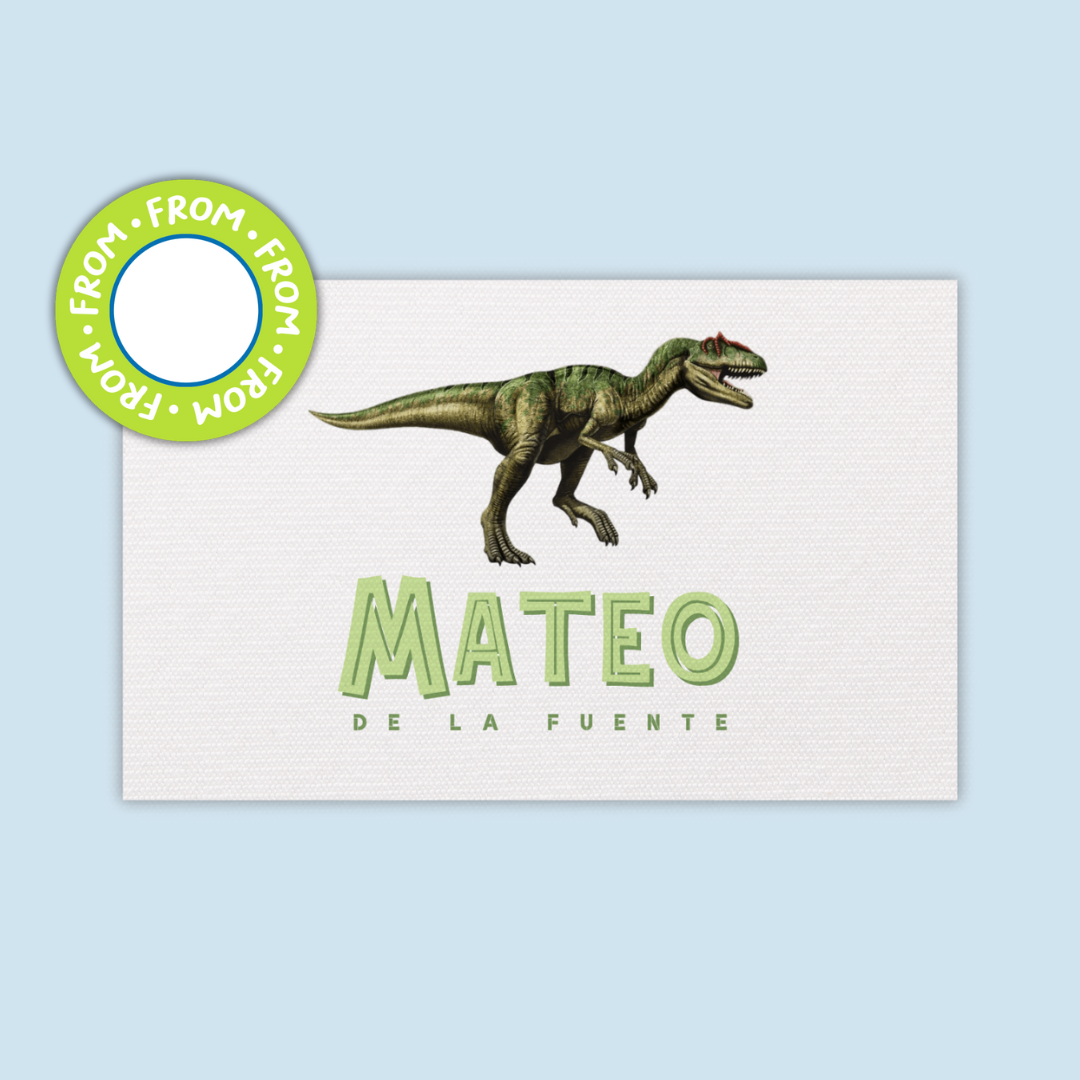 Gift Tags · Rectangle with Textured  —  Boys Edition (Set of 24)